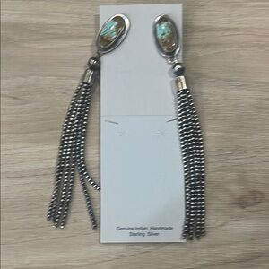 Sterling Silver Turquoise Earrings